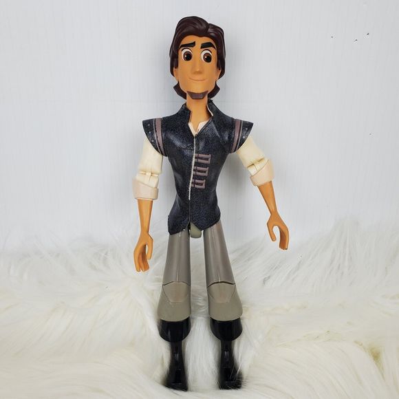 Disney Tangled The Series Flynn Rider Eugene Fitzherbert Jointed Doll 9" - Picture 1 of 11
